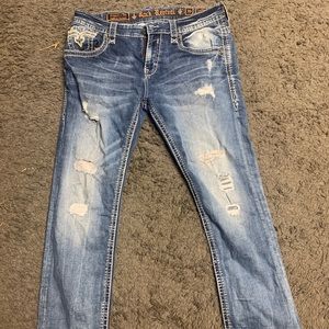 Men’s Buckle Jeans